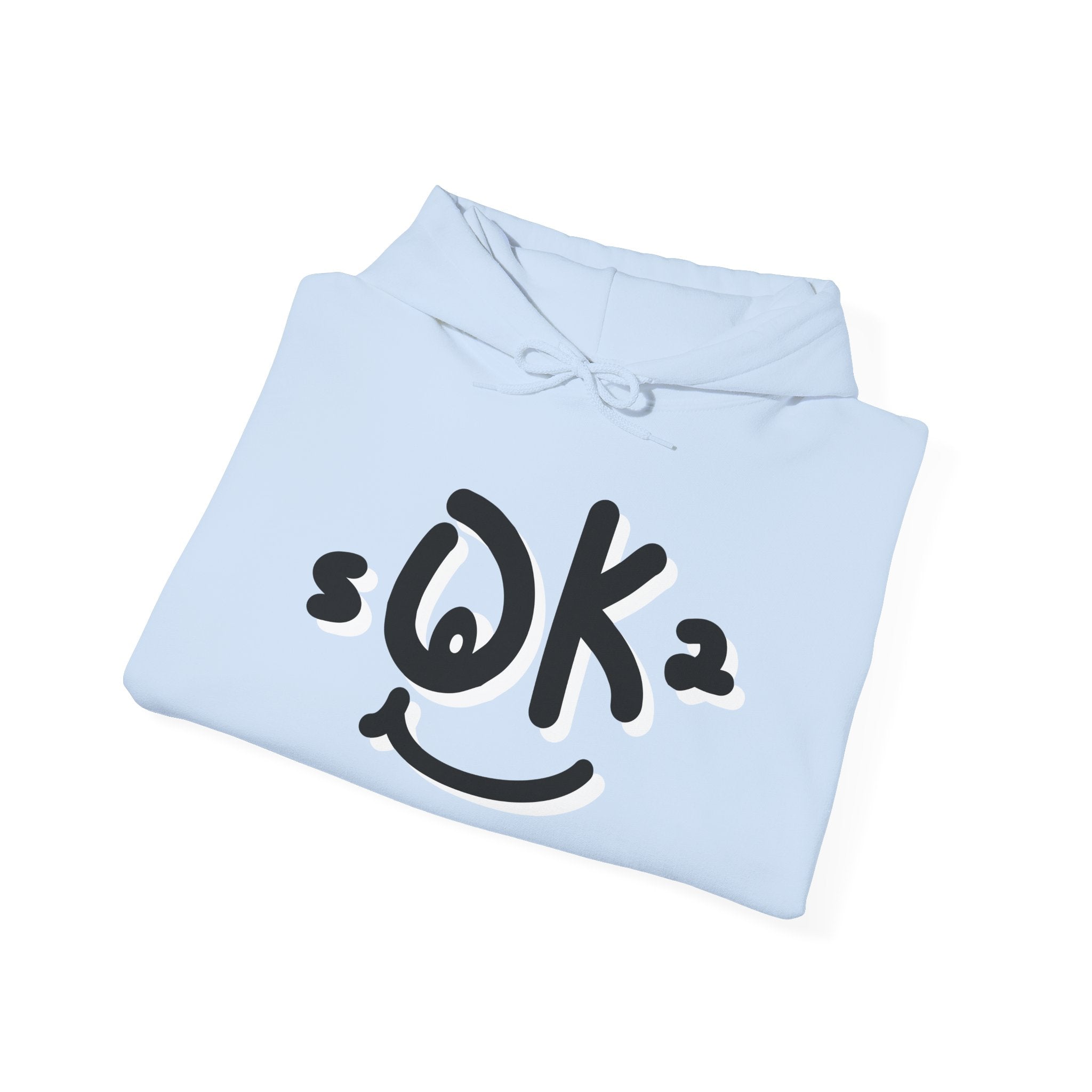 sOK2 Hoodie — Minimalist Text Graphic Pullover