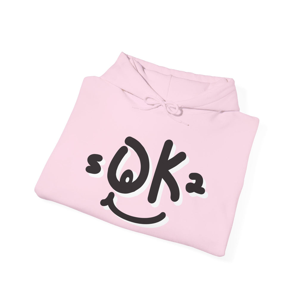 sOK2 Hoodie — Minimalist Text Graphic Pullover