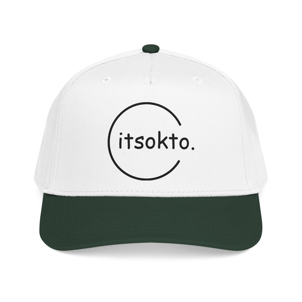 sOK2 Embroidered Baseball Cap — Minimal Logo Mid-Profile Hat