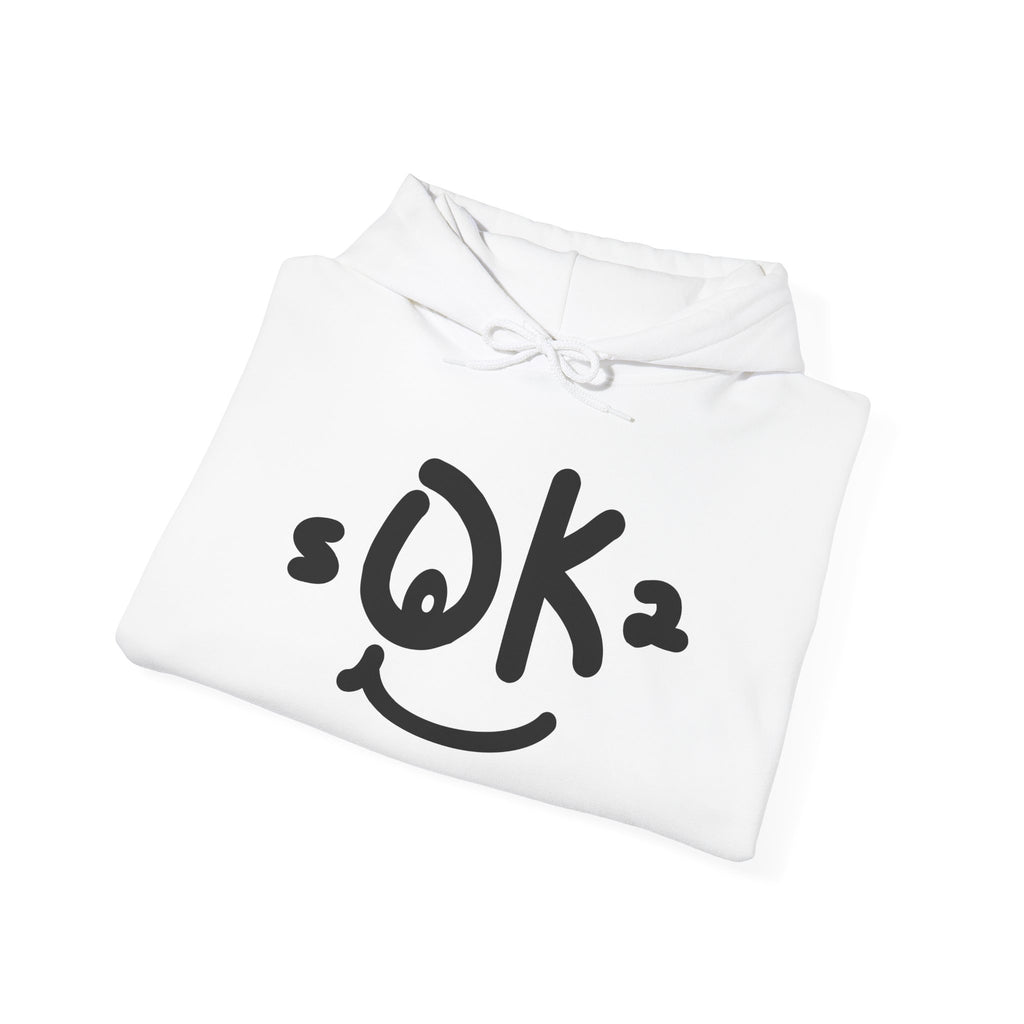 sOK2 Hoodie — Minimalist Text Graphic Pullover