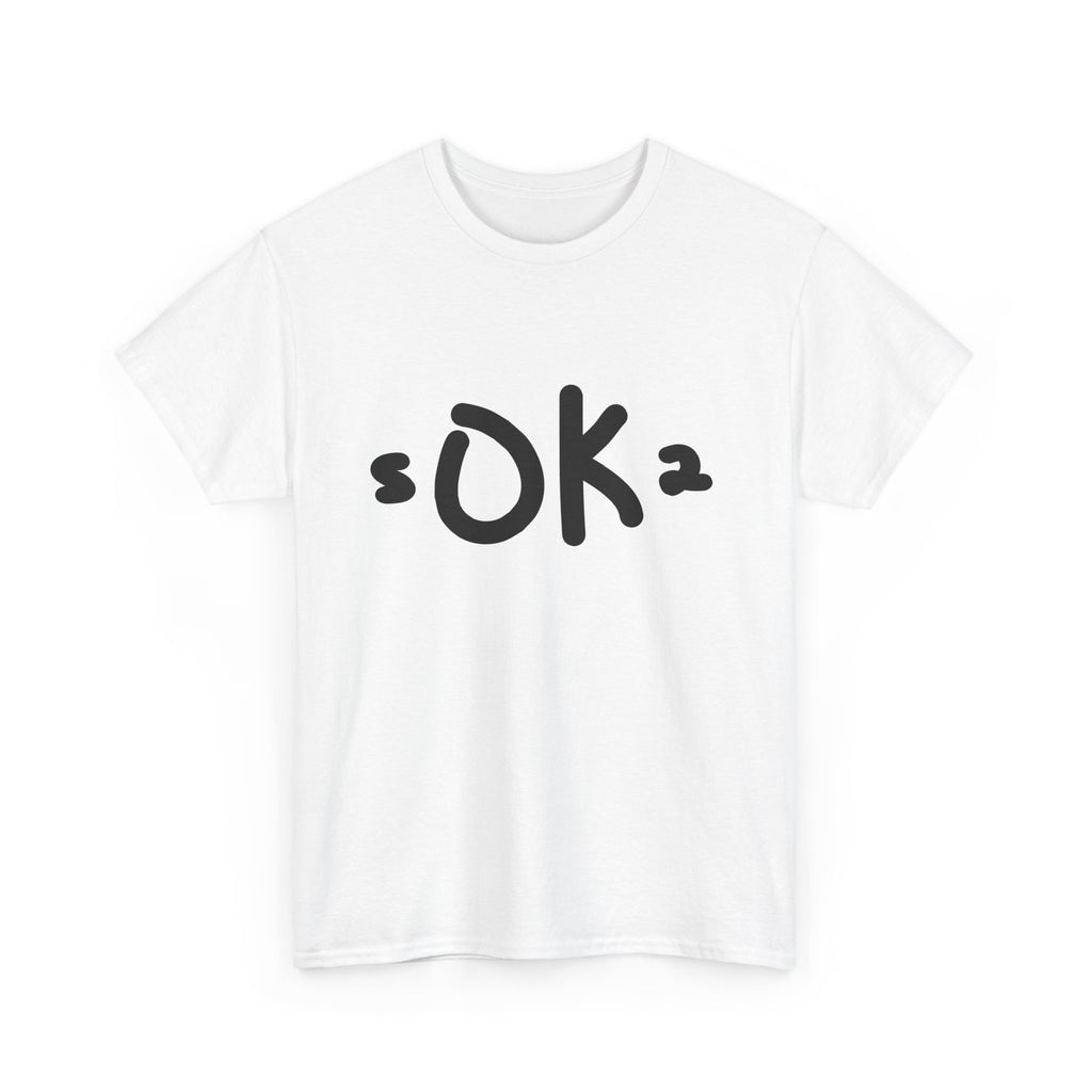 Itsokto Minimalist Graphic Tee — 'ITSOKTO' Comfort Statement Shirt