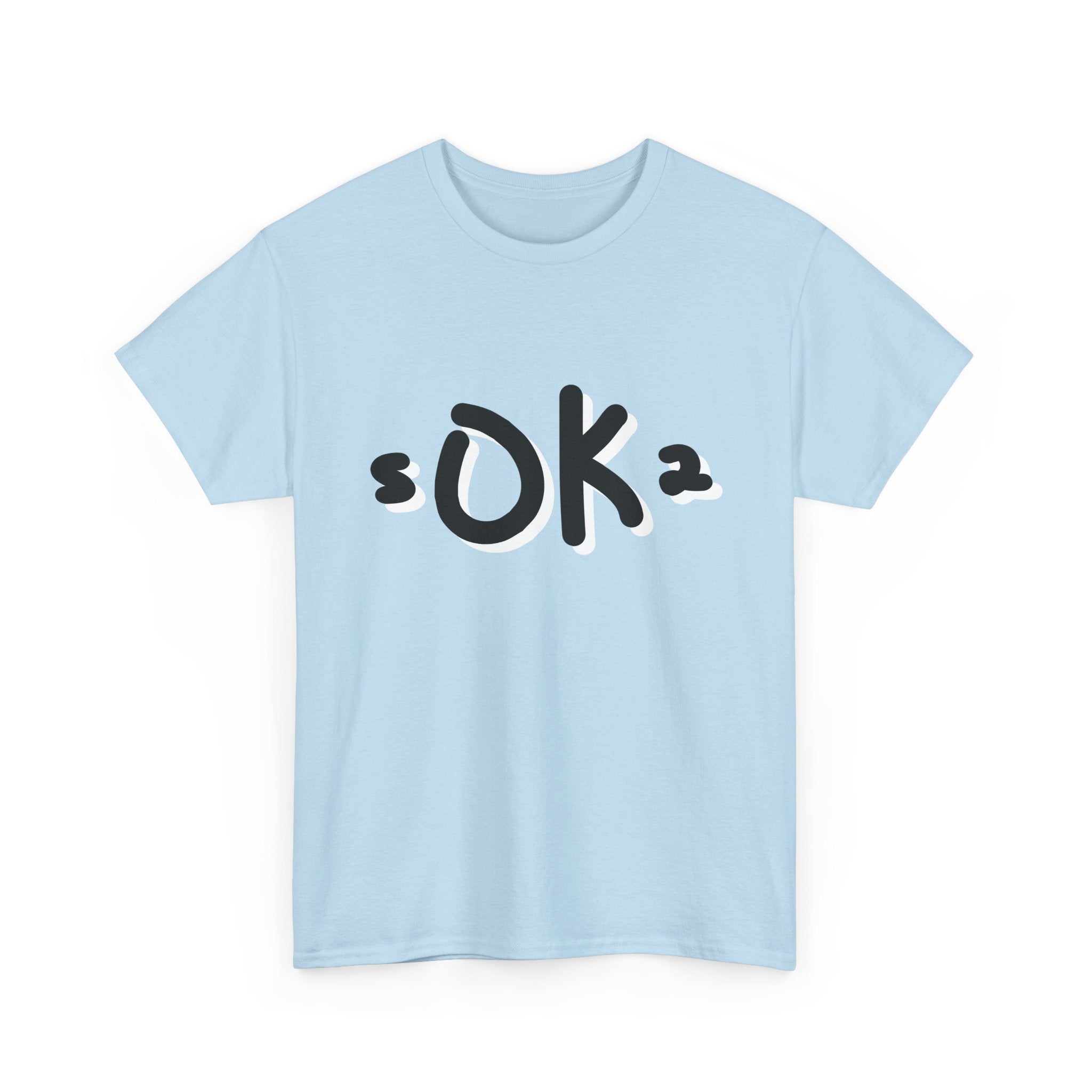 Itsokto Minimalist Graphic Tee — 'ITSOKTO' Comfort Statement Shirt