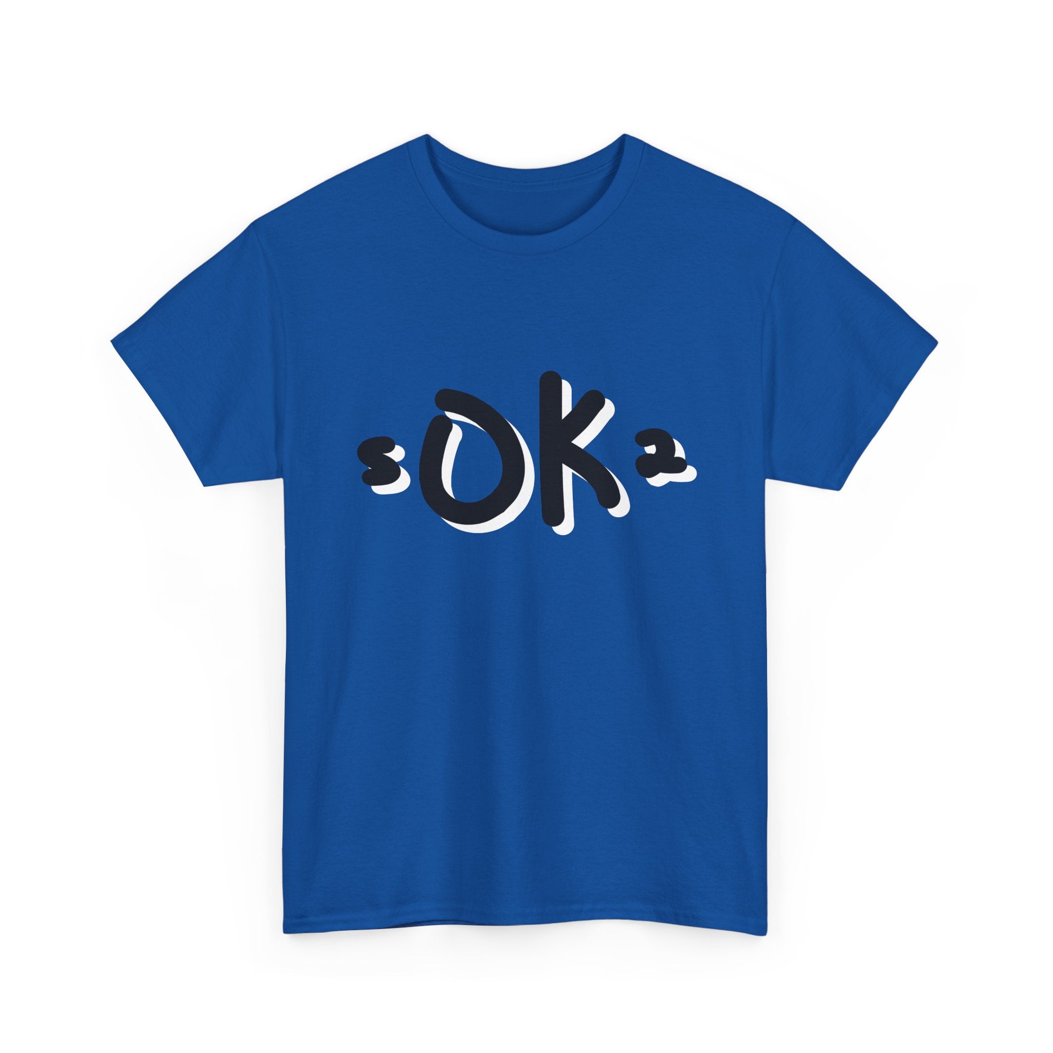Itsokto Minimalist Graphic Tee — 'ITSOKTO' Comfort Statement Shirt