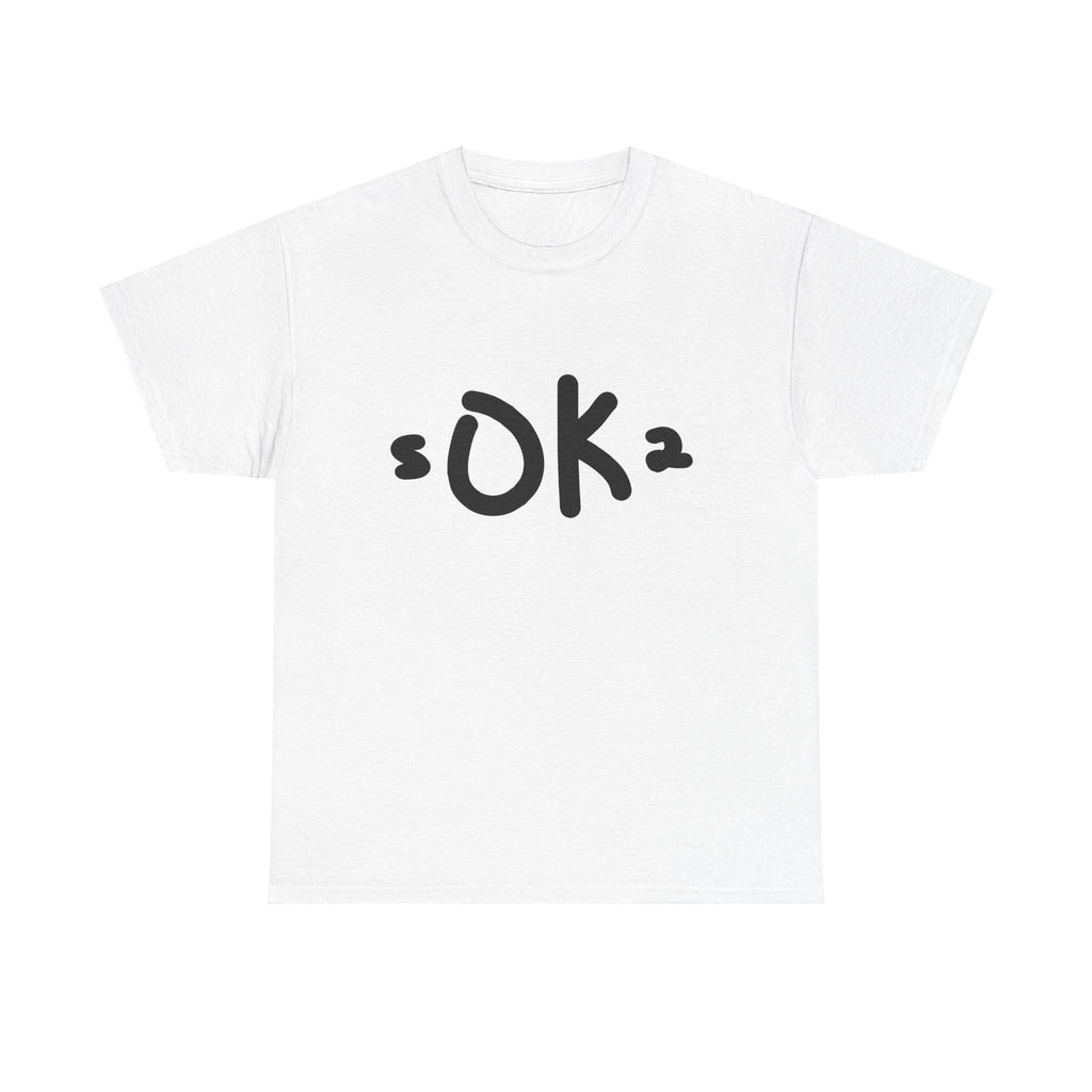 Itsokto Minimalist Graphic Tee — 'ITSOKTO' Comfort Statement Shirt