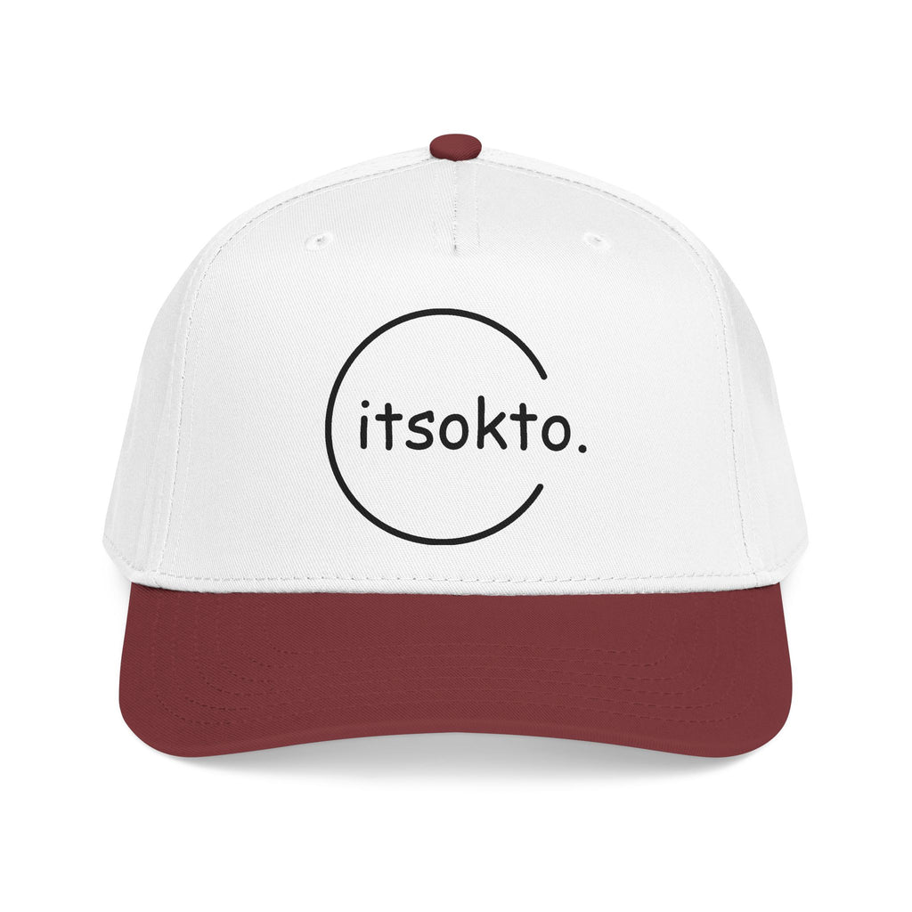 sOK2 Embroidered Baseball Cap — Minimal Logo Mid-Profile Hat