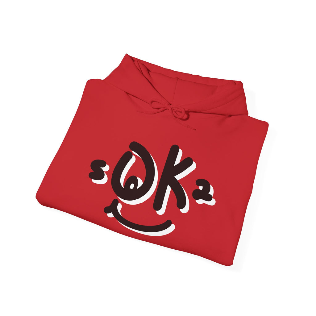 sOK2 Hoodie — Minimalist Text Graphic Pullover