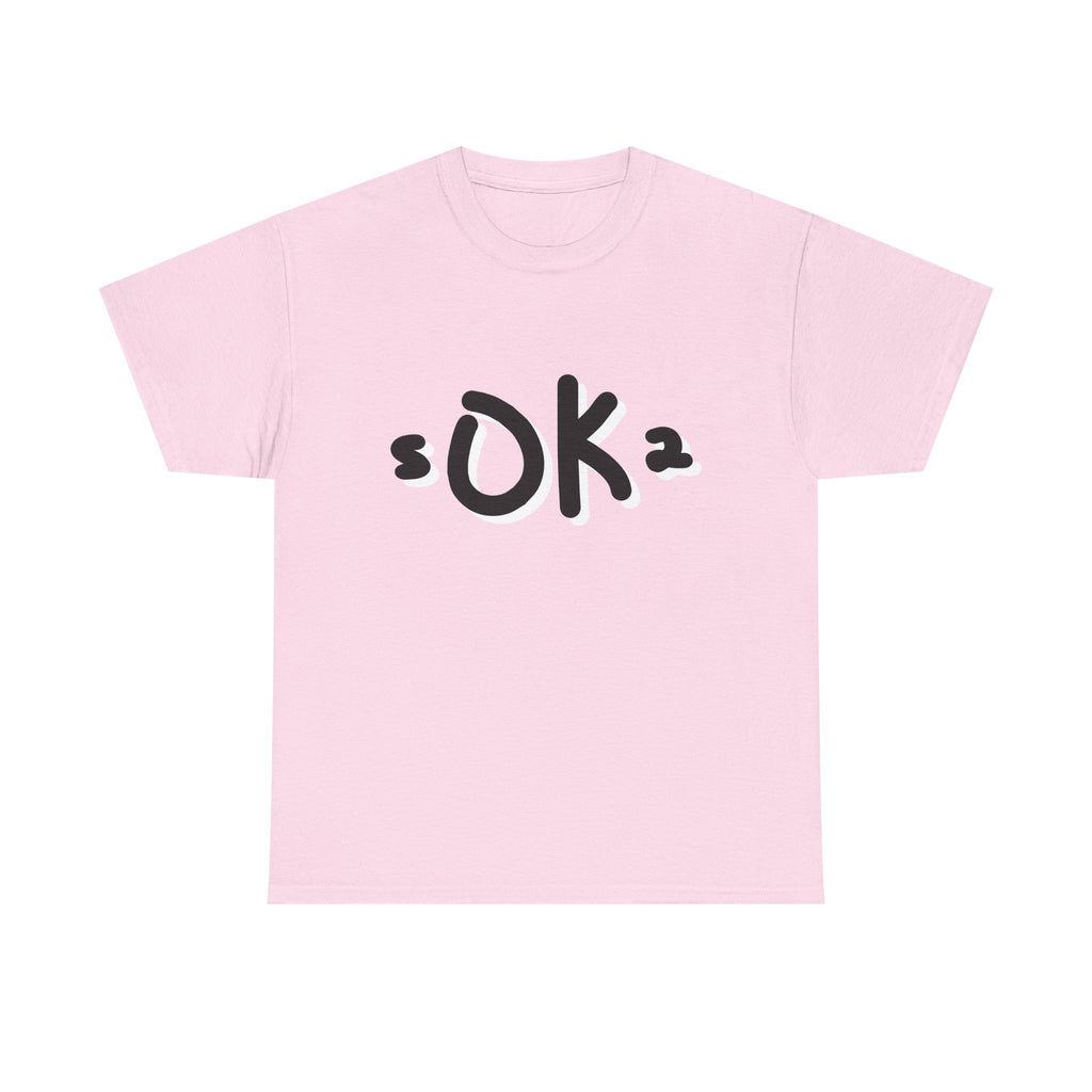Itsokto Minimalist Graphic Tee — 'ITSOKTO' Comfort Statement Shirt
