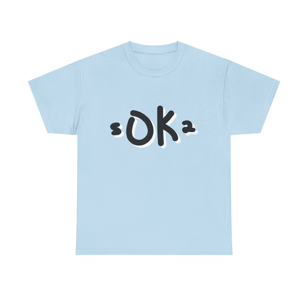 Itsokto Minimalist Graphic Tee — 'ITSOKTO' Comfort Statement Shirt