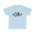 Itsokto Minimalist Graphic Tee — 'ITSOKTO' Comfort Statement Shirt