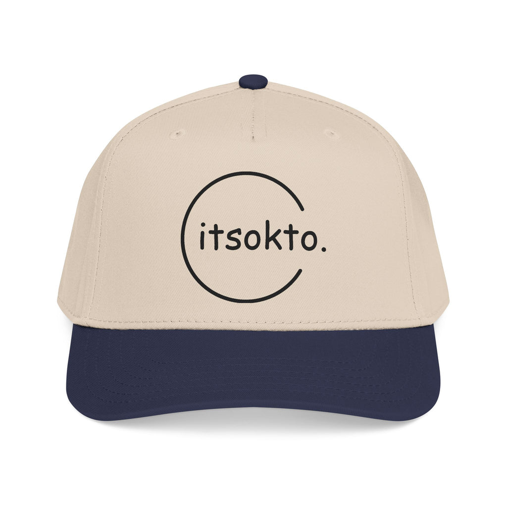sOK2 Embroidered Baseball Cap — Minimal Logo Mid-Profile Hat