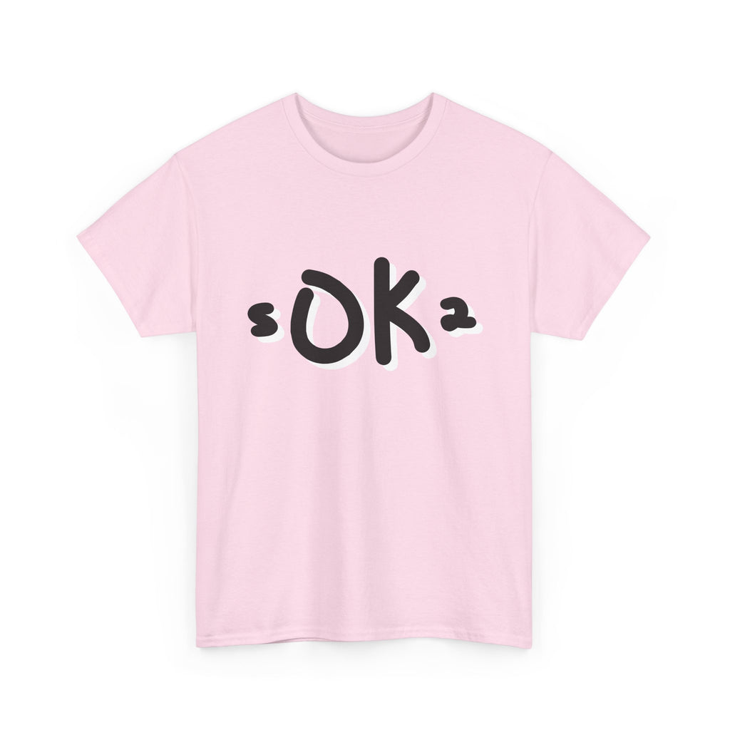 Itsokto Minimalist Graphic Tee — 'ITSOKTO' Comfort Statement Shirt