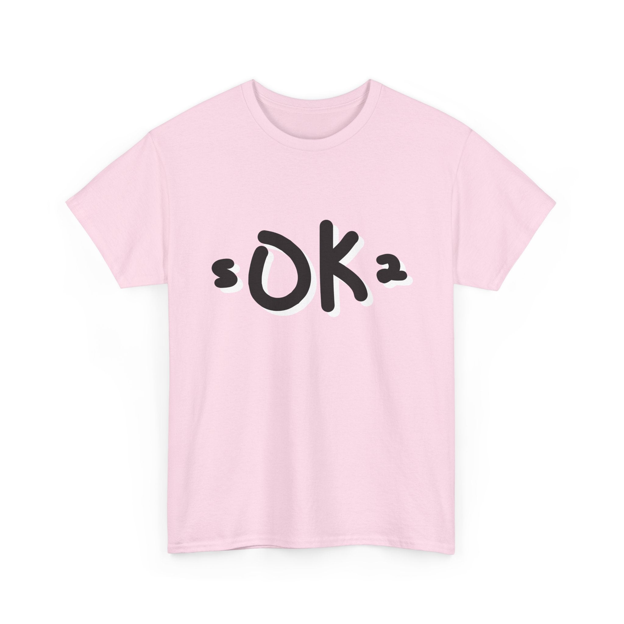 Itsokto Minimalist Graphic Tee — 'ITSOKTO' Comfort Statement Shirt